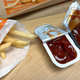 Fancy Ketchup on the left, Spicy Ketchup Limited Batch #2 on the right.